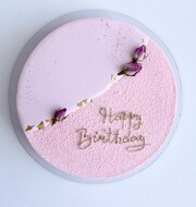 Муссовый торт Happy birthday